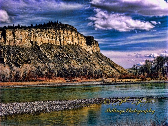 Sacrifice Cliffs & Yellowstone River