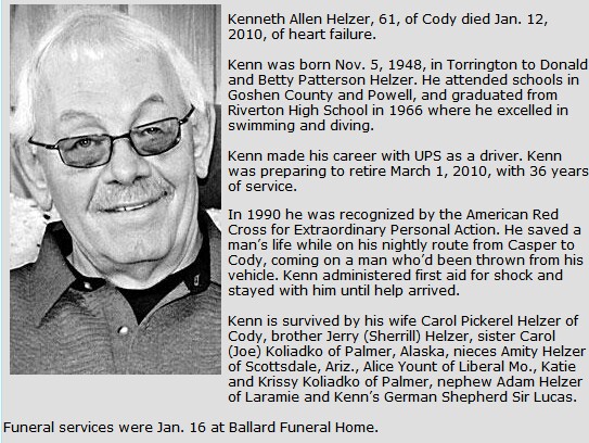 Kenn's Obituary